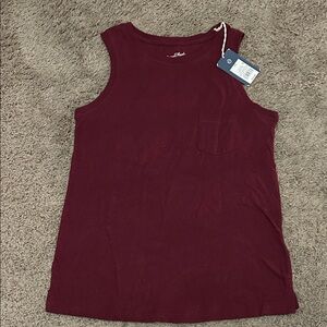 Universal Thread Maroon Sleeveless Top